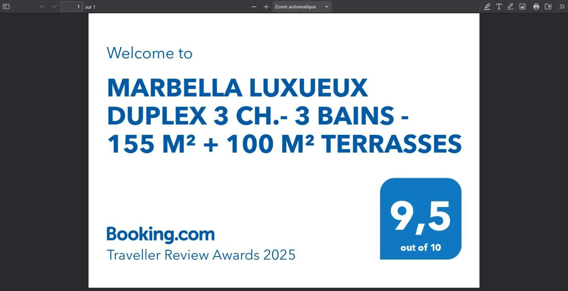 Marbella Luxueux Duplex 3 Ch.- 3 Bains - 155 M² + 100 M² Terrasses Apartment Estepona Spain